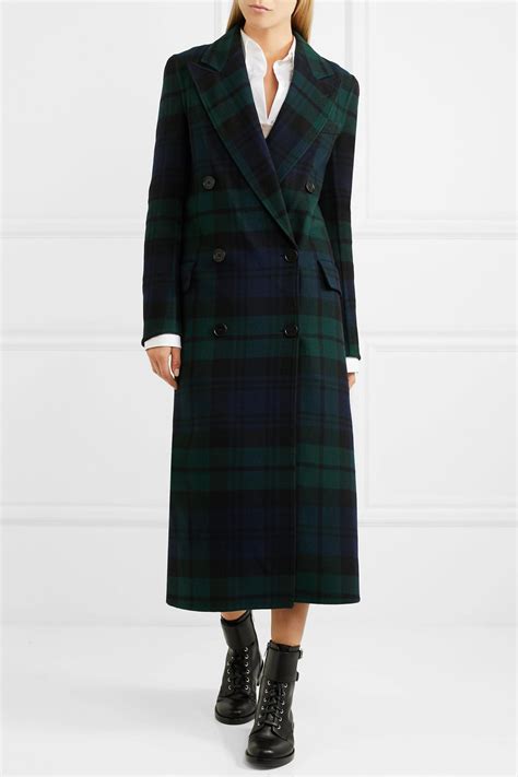 burberry tartan wool coat|burberry wool coat outlet.